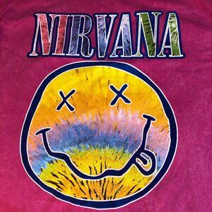 NWOT: Officially Licensed Nirvana Graphic T-Shirt Unisex Size Large